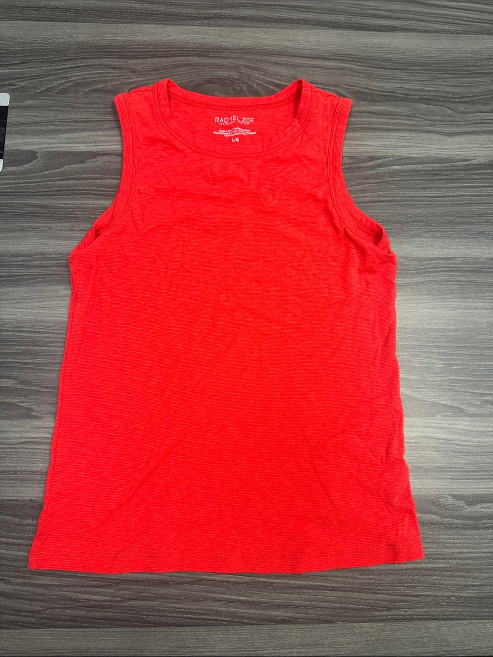 Rachel Zoe Bright Red Girls' Tank Top